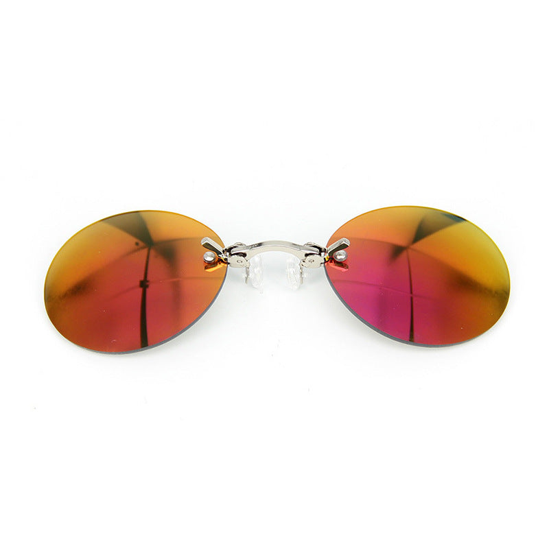 Sunglasses Metal Round Frame Mini Glasses for Men and Women - My Beach Kit