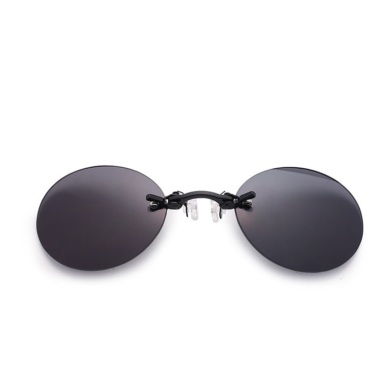 Sunglasses Metal Round Frame Mini Glasses for Men and Women - My Beach Kit