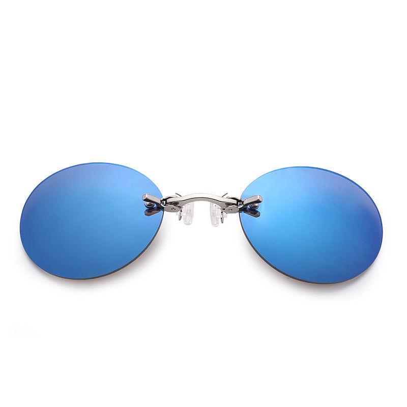 Sunglasses Metal Round Frame Mini Glasses for Men and Women - My Beach Kit
