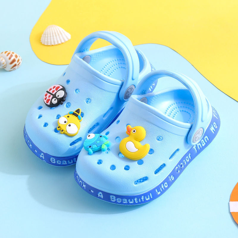 Kids Slippers for Boys Girls Cartoon Shoes Summer Toddler - My Beach Kit