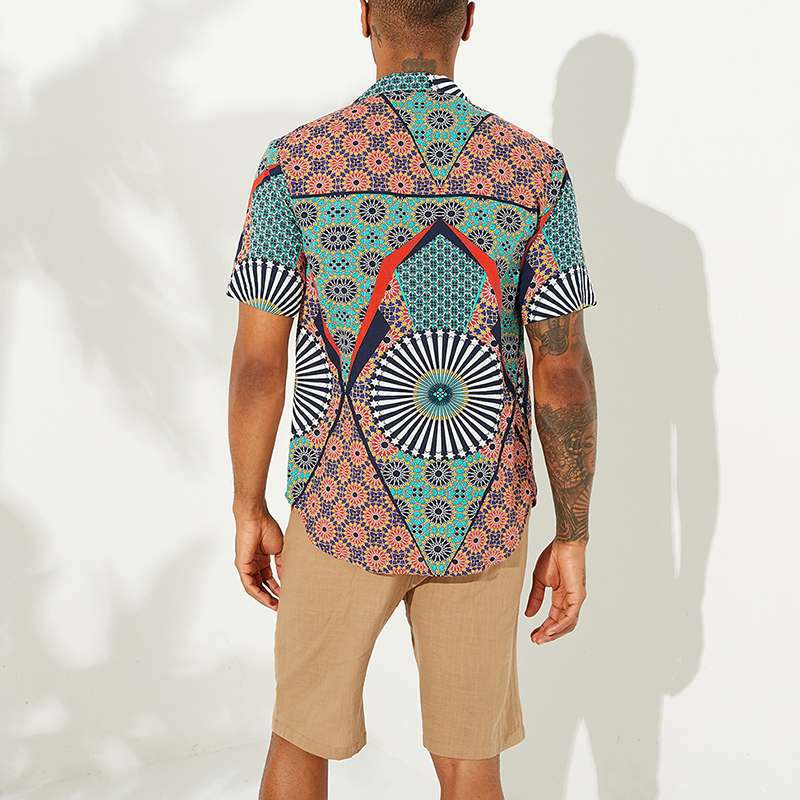 Men Short Sleeve Beach Shirt - My Beach Kit