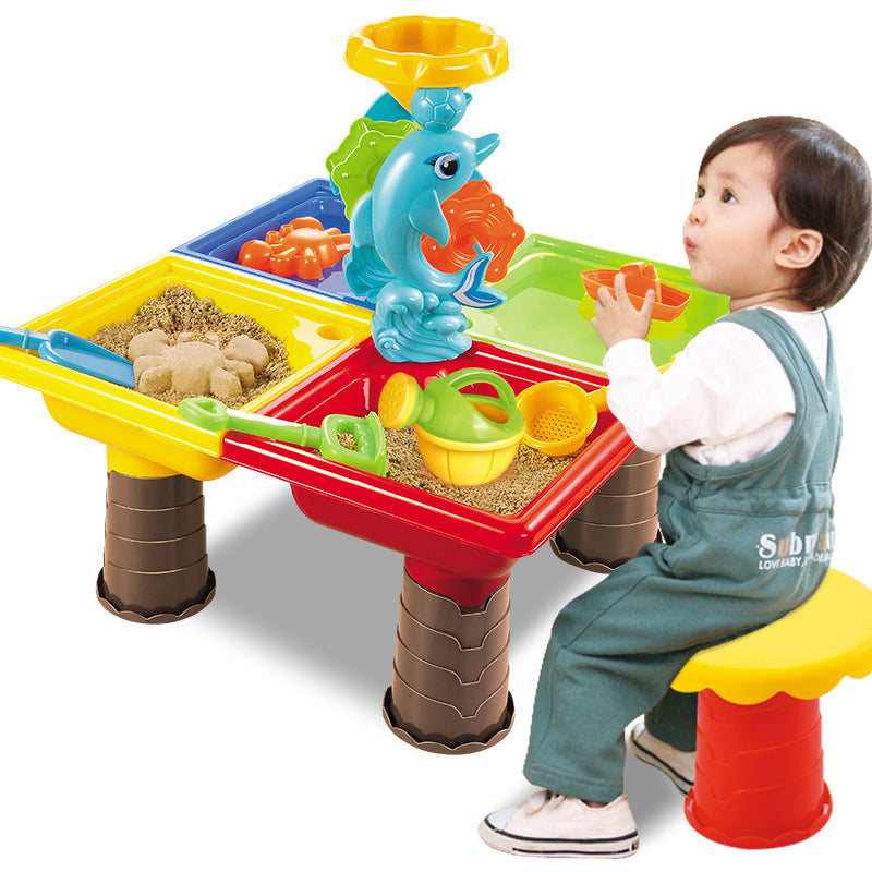 Children's Beach Play House Toy Set