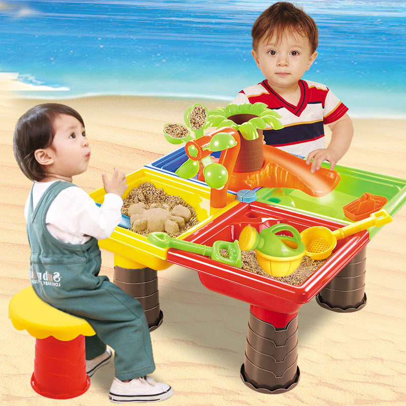 Children's Beach Play House Toy Set