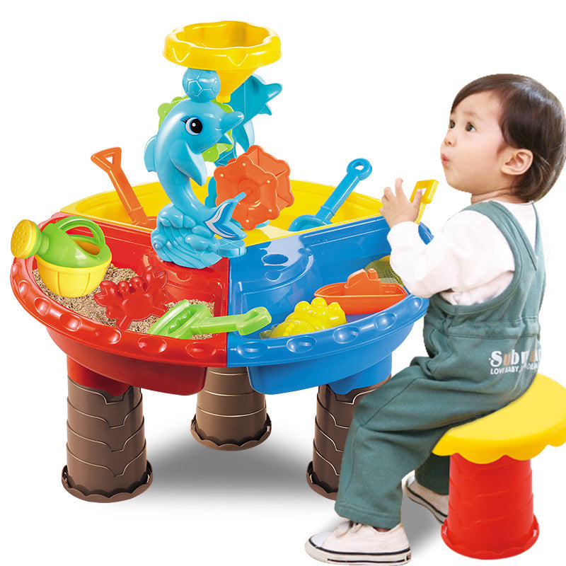 Children's Beach Play House Toy Set