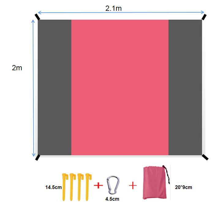 Beach Mat Folding Waterproof Picnic Mat - My Beach Kit