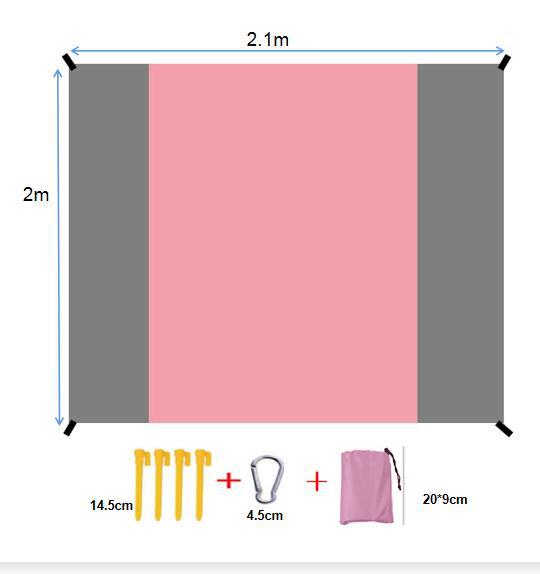 Beach Mat Folding Waterproof Picnic Mat - My Beach Kit