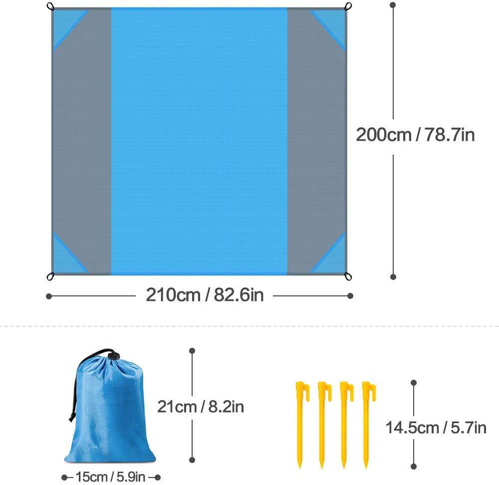 Beach Mat Folding Waterproof Picnic Mat - My Beach Kit