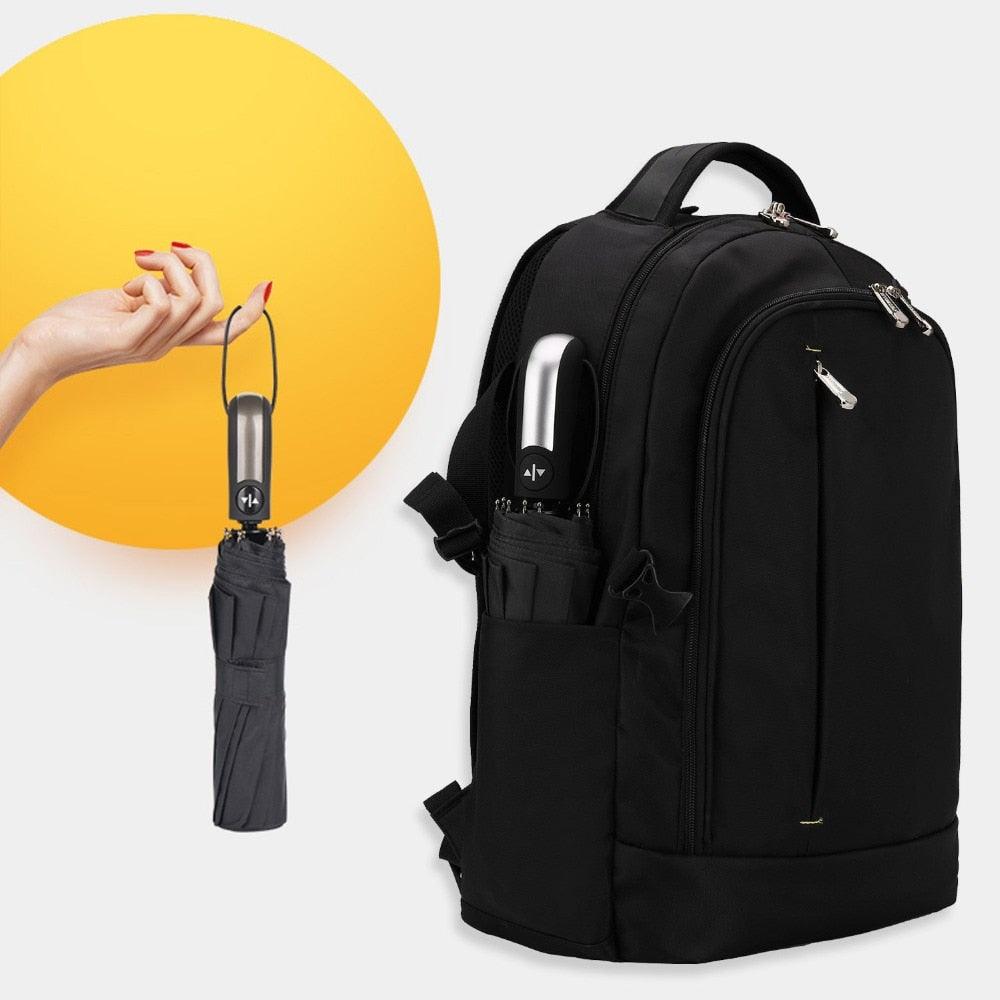 Wind Resistant Folding Automatic Umbrella - My Beach Kit