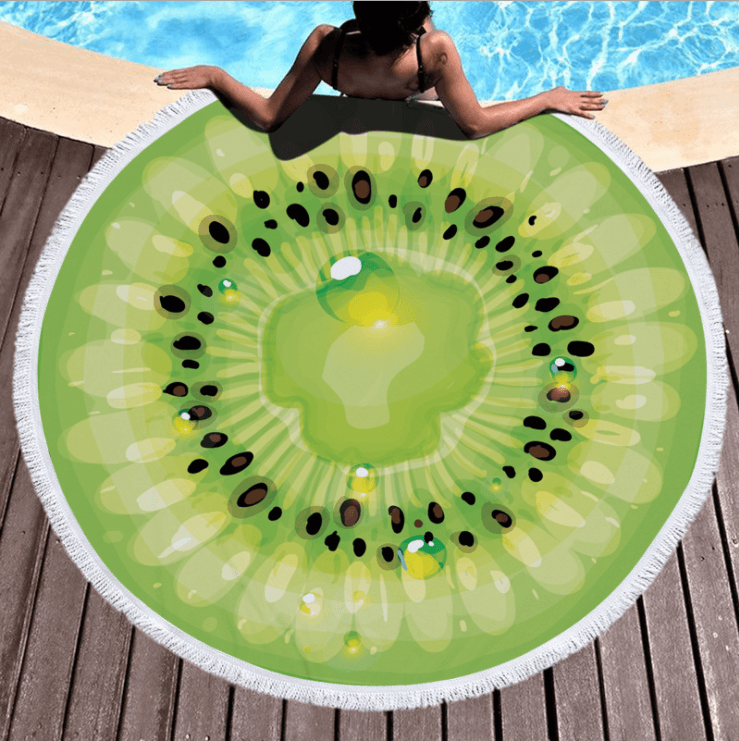 Fruit Round Beach Mat - My Beach Kit