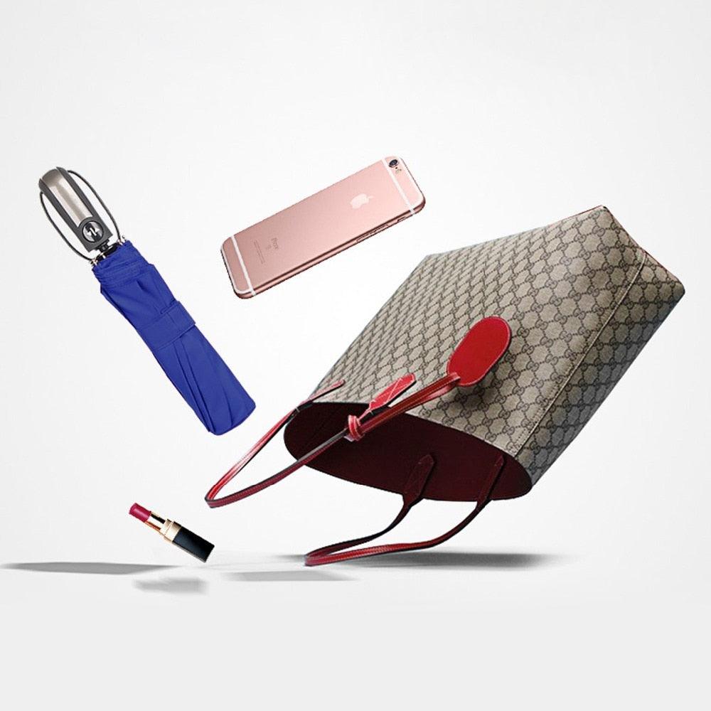 Wind Resistant Folding Automatic Umbrella - My Beach Kit