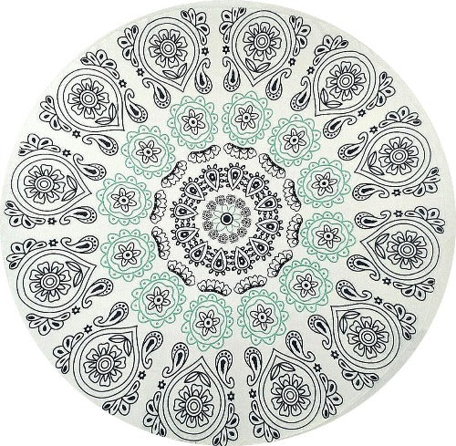 Round beach towel - My Beach Kit