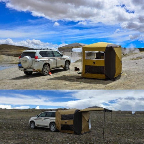 Self-driving Tour In Tents Beside The Car - My Beach Kit