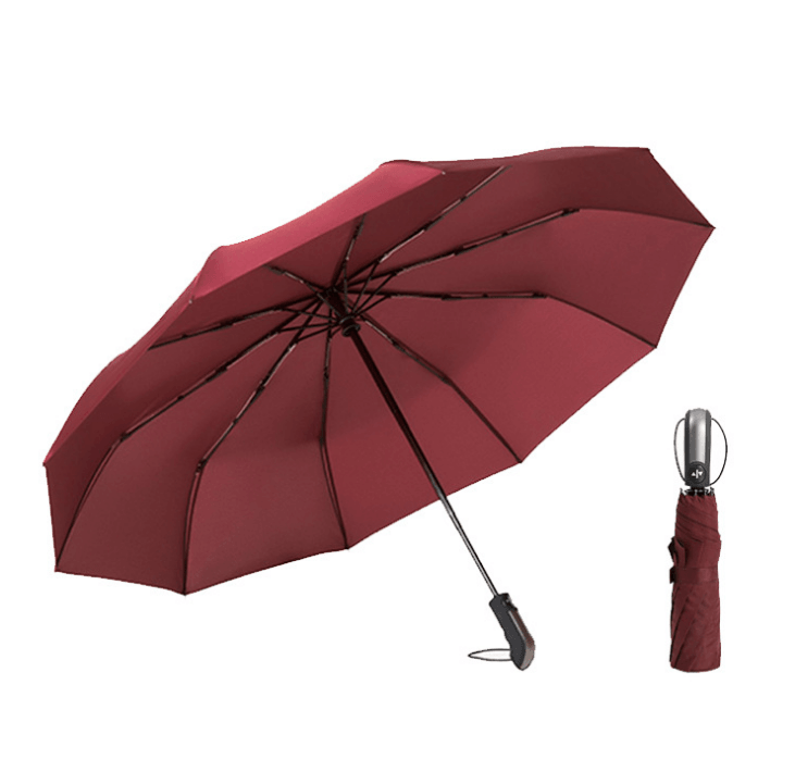 Wind Resistant Folding Automatic Umbrella - My Beach Kit