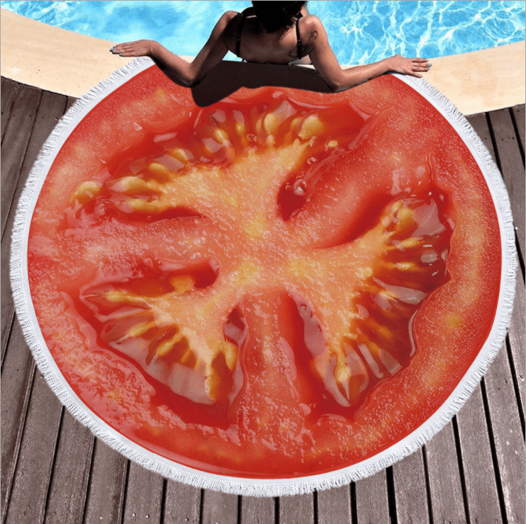 Fruit Round Beach Mat - My Beach Kit