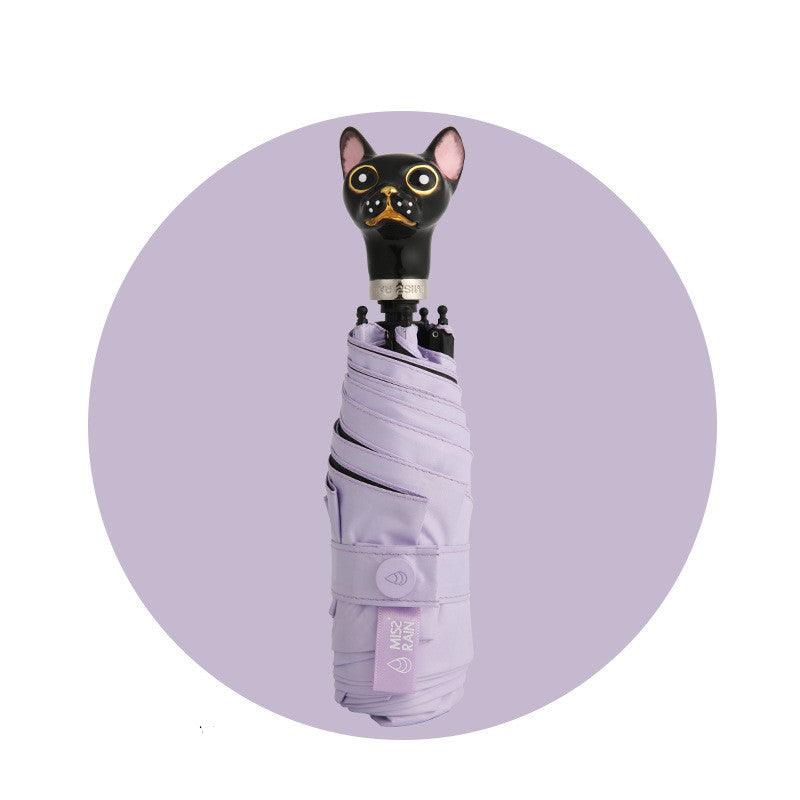 Folding cat handle sunscreen umbrella - My Beach Kit