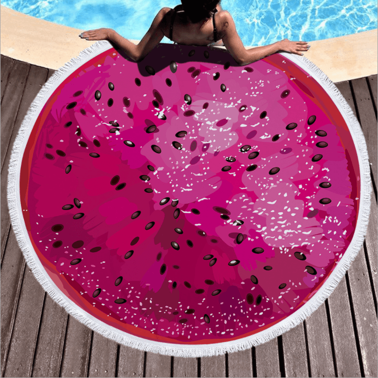 Fruit Round Beach Mat - My Beach Kit
