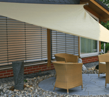 Outdoor Sunshade Triangle Canopy - My Beach Kit