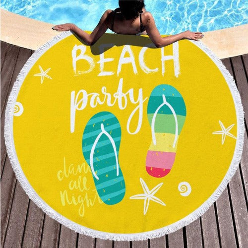Round Printed Beach - My Beach Kit