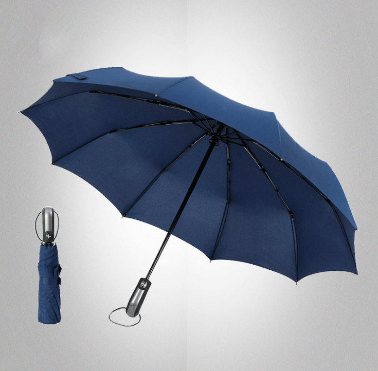 Wind Resistant Folding Automatic Umbrella - My Beach Kit