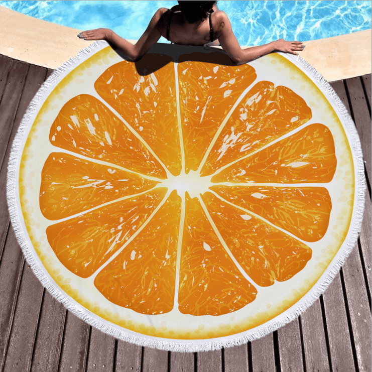 Fruit Round Beach Mat - My Beach Kit