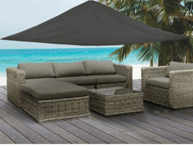 Outdoor Sunshade Triangle Canopy - My Beach Kit