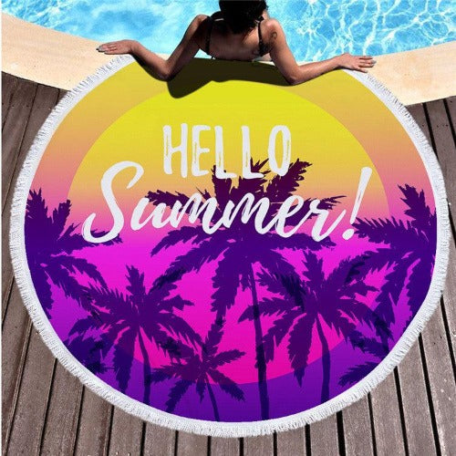 Round Printed Beach - My Beach Kit