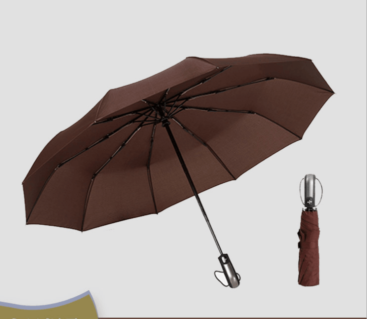 Wind Resistant Folding Automatic Umbrella - My Beach Kit