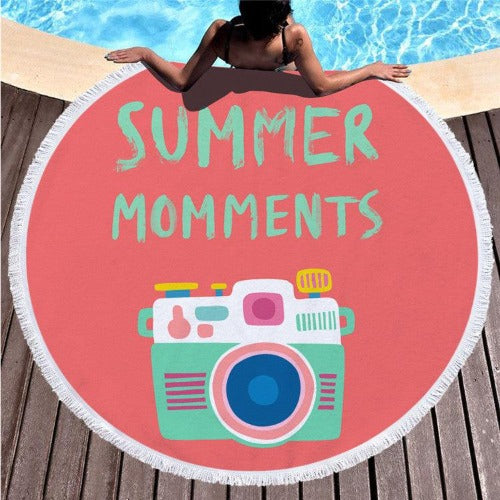 Round Printed Beach - My Beach Kit