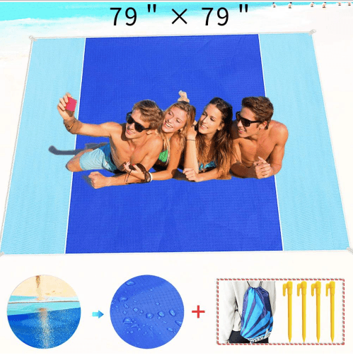 Sand Free Beach Mat - My Beach Kit