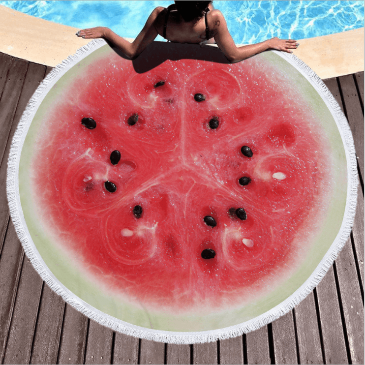 Fruit Round Beach Mat - My Beach Kit
