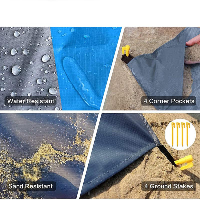 Outdoor Waterproof And Moisture-proof Beach Mat - My Beach Kit