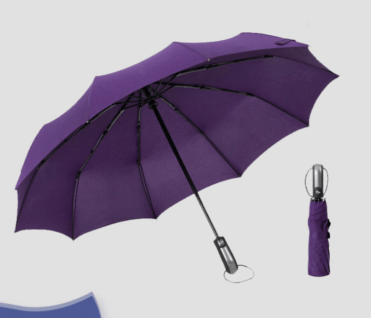 Wind Resistant Folding Automatic Umbrella - My Beach Kit