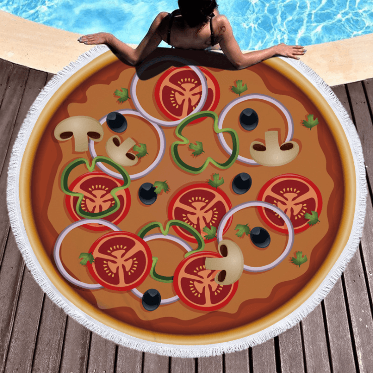 Fruit Round Beach Mat - My Beach Kit