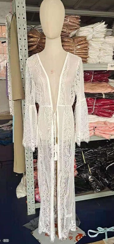 Bikini Beach Sun Protection Long Cover Up - My Beach Kit