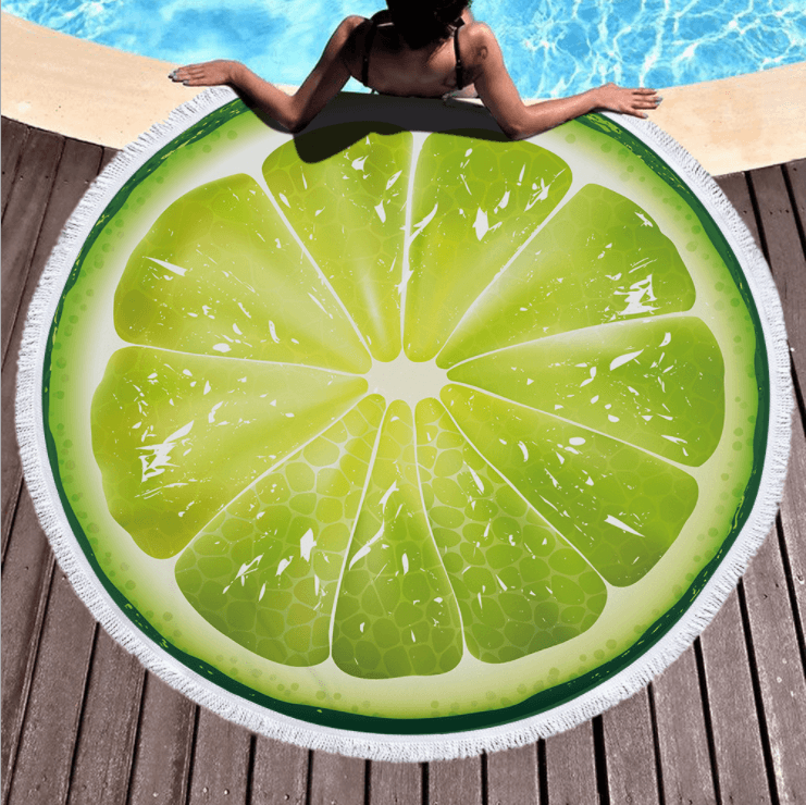 Fruit Round Beach Mat - My Beach Kit