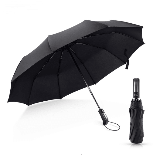 Wind Resistant Folding Automatic Umbrella - My Beach Kit