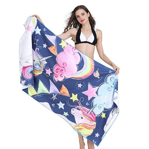 Unicorn Beach Towel - My Beach Kit