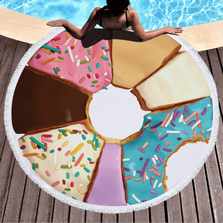 Fruit Round Beach Mat - My Beach Kit