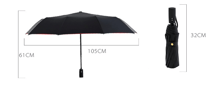 Wind Resistant Automatic Double-layer Umbrella - My Beach Kit