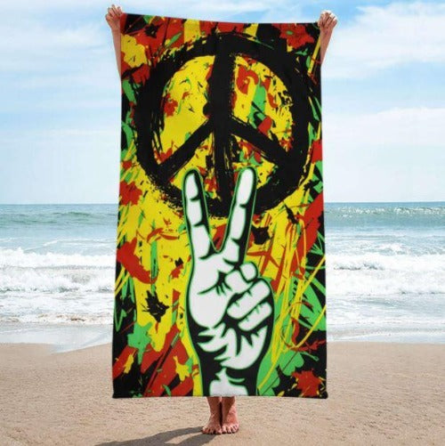 Fashion Microfiber Digital Print Beach Towel - My Beach Kit