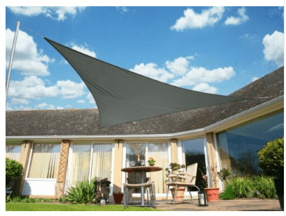 Outdoor Sunshade Triangle Canopy - My Beach Kit