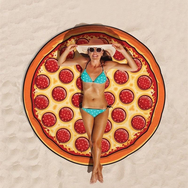 Rounded Burger Beach Mat - My Beach Kit