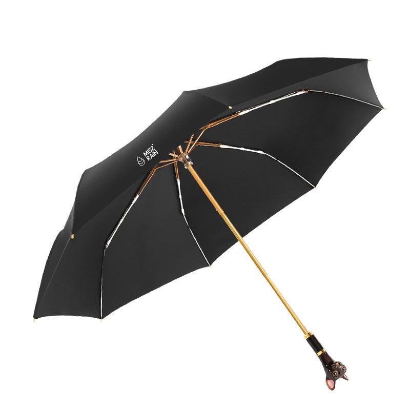Folding cat handle sunscreen umbrella - My Beach Kit