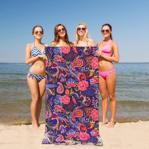 Fashion Microfiber Digital Print Beach Towel - My Beach Kit
