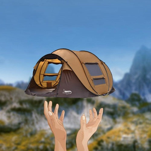 Outdoor Automatic Tent 3-4 People - My Beach Kit