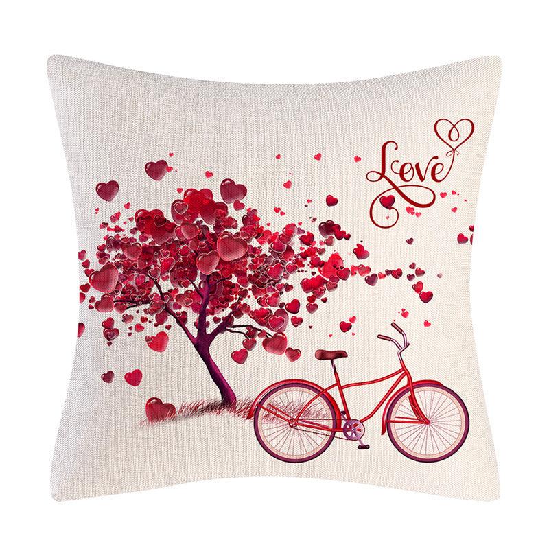 Valentine's Day Linen Pillowcase Holiday Gift - My Beach Kit