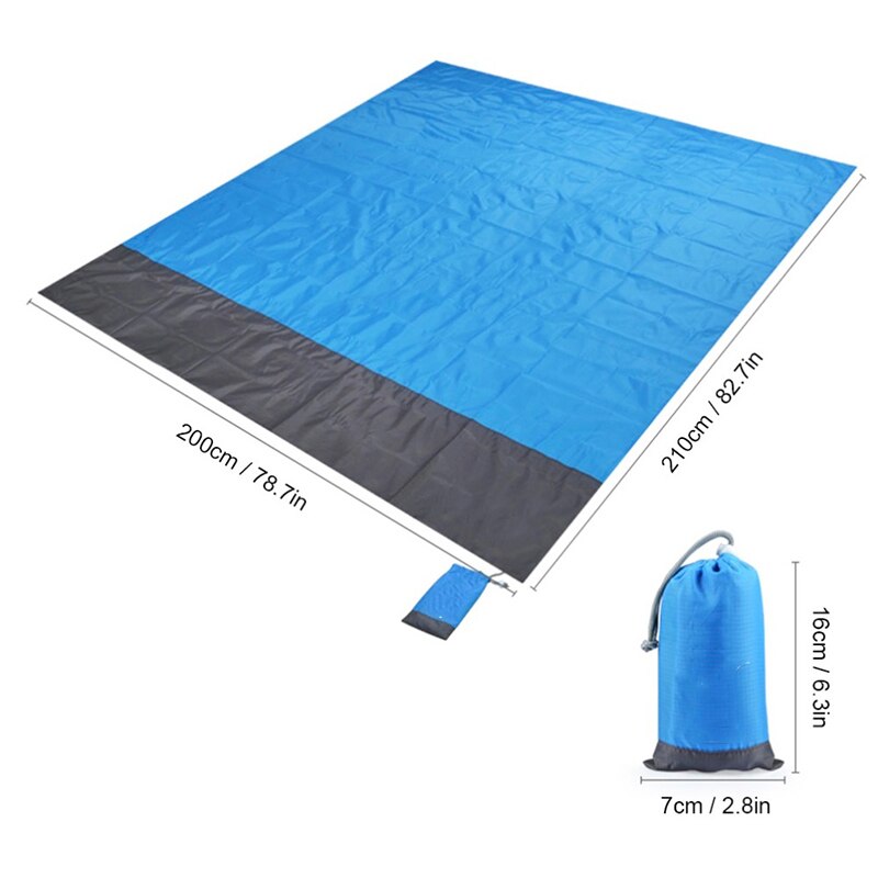 Portable Waterproof Picnic Mat Beach Mat Pocket Blanket - My Beach Kit