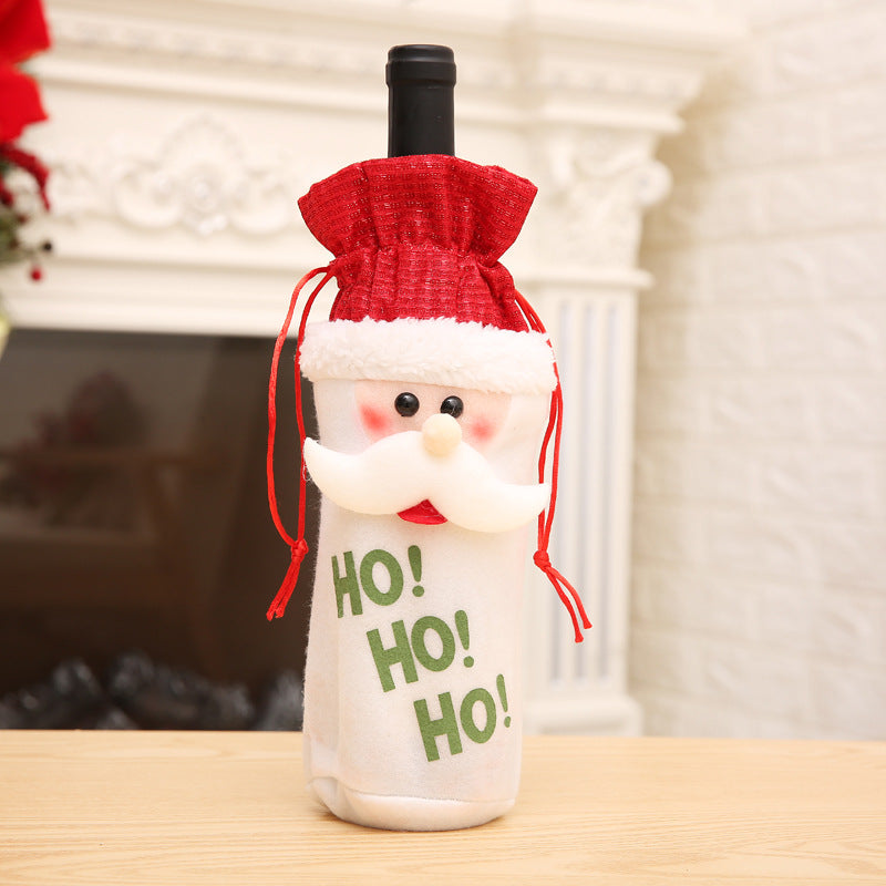 Christmas Wine Bottle Socks Decorations - My Beach Kit