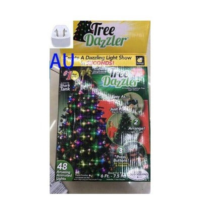 64 Light Dazzler Shower Tree Light Show Of Christmas - My Beach Kit