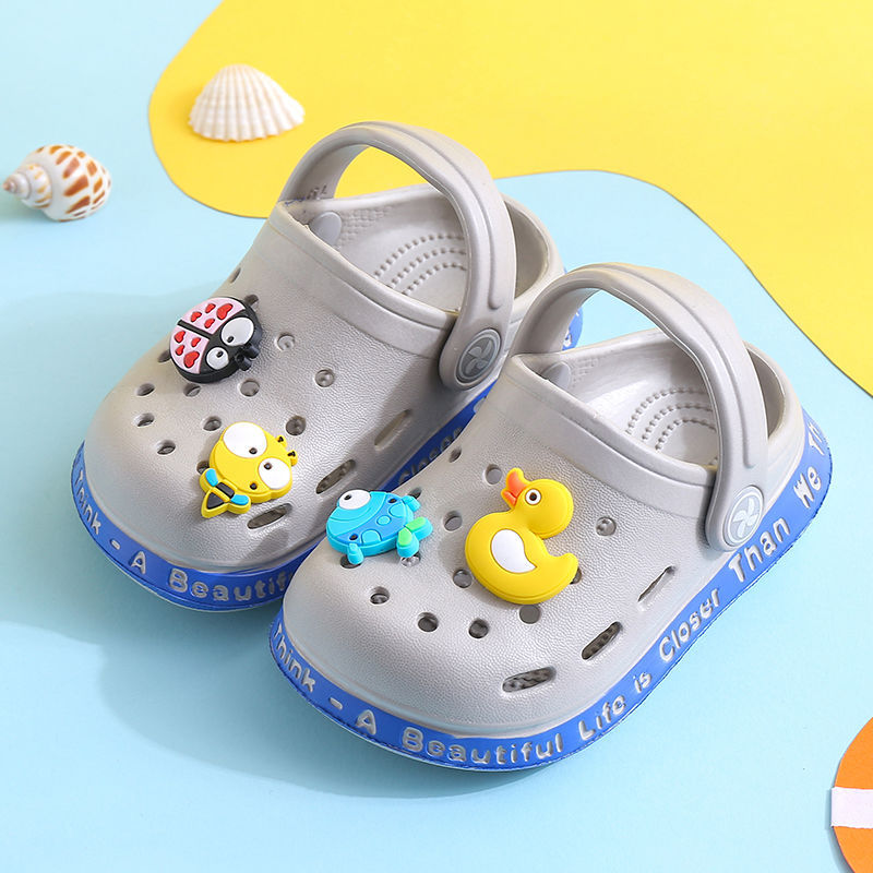 Kids Slippers for Boys Girls Cartoon Shoes Summer Toddler - My Beach Kit